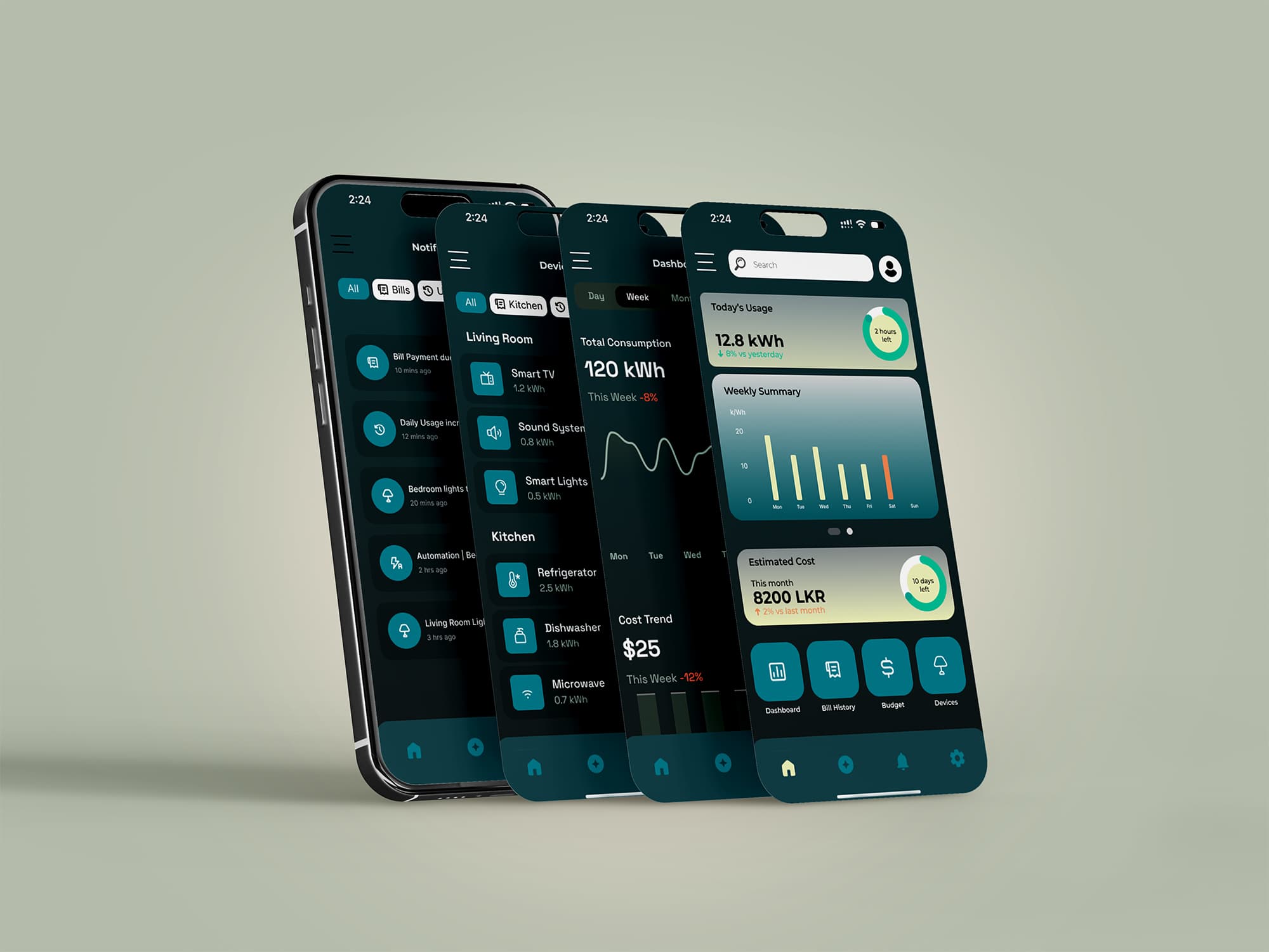 Electricity Tracking App